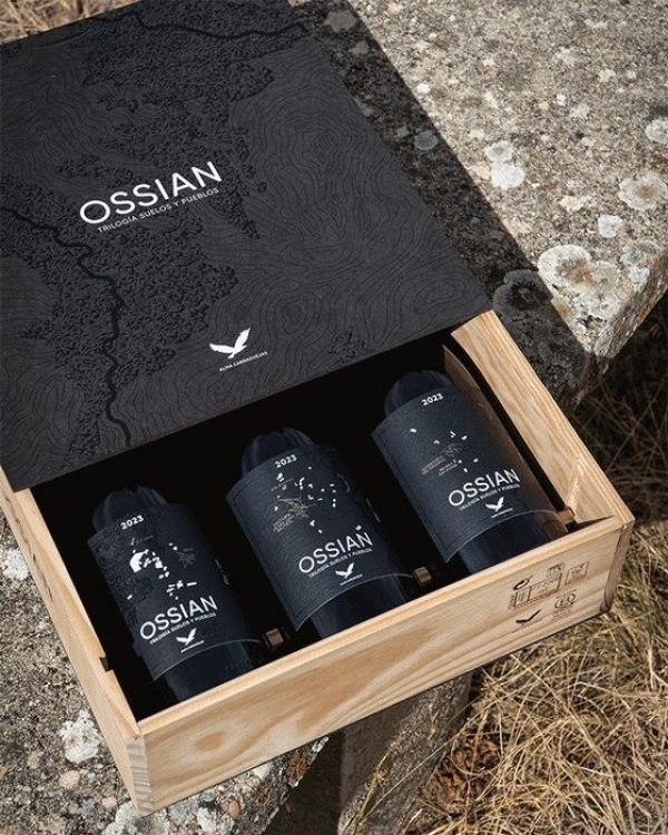ESTUCHE 3 Bot. OSSIAN'23 TRILOGIA PUEBLOS y SUELOS